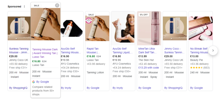 ppc google ads shopping ads