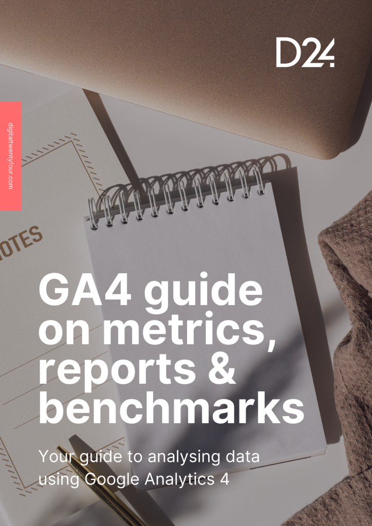 ga4 metrics reports benchmark guide